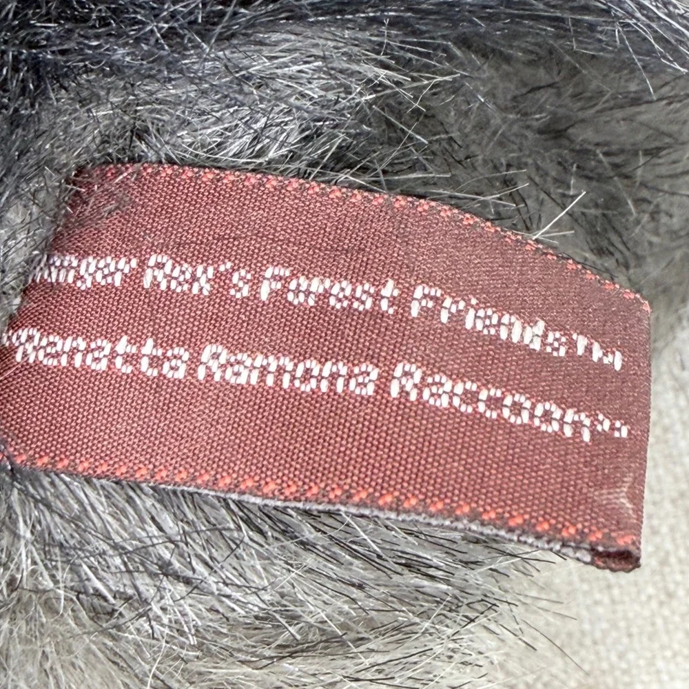 Vintage Ranger Rick Forest Friends‎ Renatta Ramona Raccoon Plush Set of 2